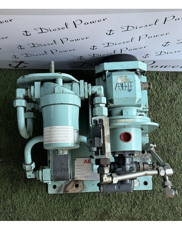 ABB LUBRICATION UNIT  DIAGRAM NUMBER: BF 3310310