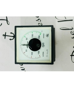 Set RPM meter astern 150 to 150 ahead 10v